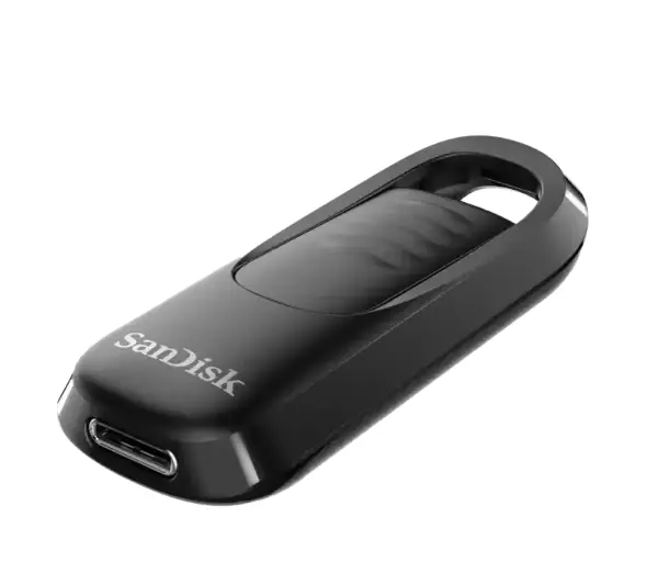 SANDISK Ultra Slider 512GB USB 3.2 Typ C Czarny