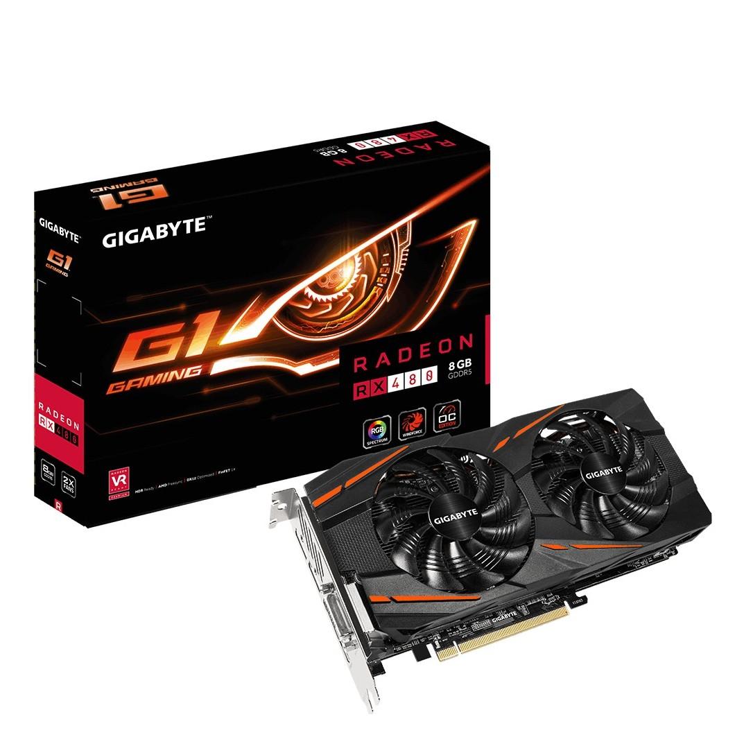 Gigabyte RX 480 8GB GDDR5 256 bit G1 Gaming