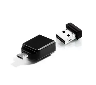 PenDrive Verbatim Nano 32GB USB 2.0 + adapter OTG Czarny