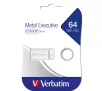 PenDrive Verbatim Metal Executive 64GB USB 2.0 Srebrny