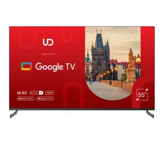 UD TV 55QGU7210S 55"QLED 4K Google TV Dolby Vision Dolby Atmos DVB-T2