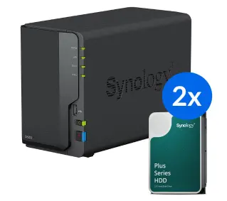 Synology DS223-32T-10-2 Czarny - Kup na Raty - RRSO 0%
