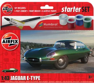 Airfix A55009 Starter Set - Jaguar E-Type