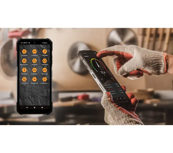 myPhone Hammer Construction 2 5G 6/128G 6,58" 120Hz 50Mpix Srebrny - Kup na Raty - RRSO 0%
