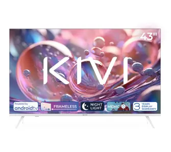 Telewizor KIVI 43U760QW 43" LED 4K Android TV DVB-T2