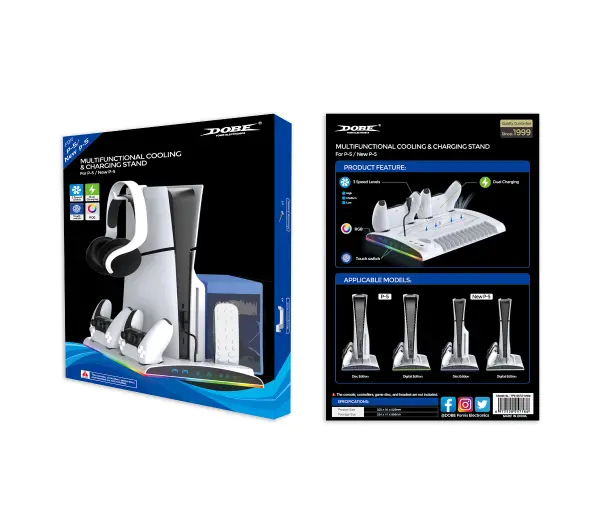 Dobe TP5-3570 z chłodzeniem dla PS5