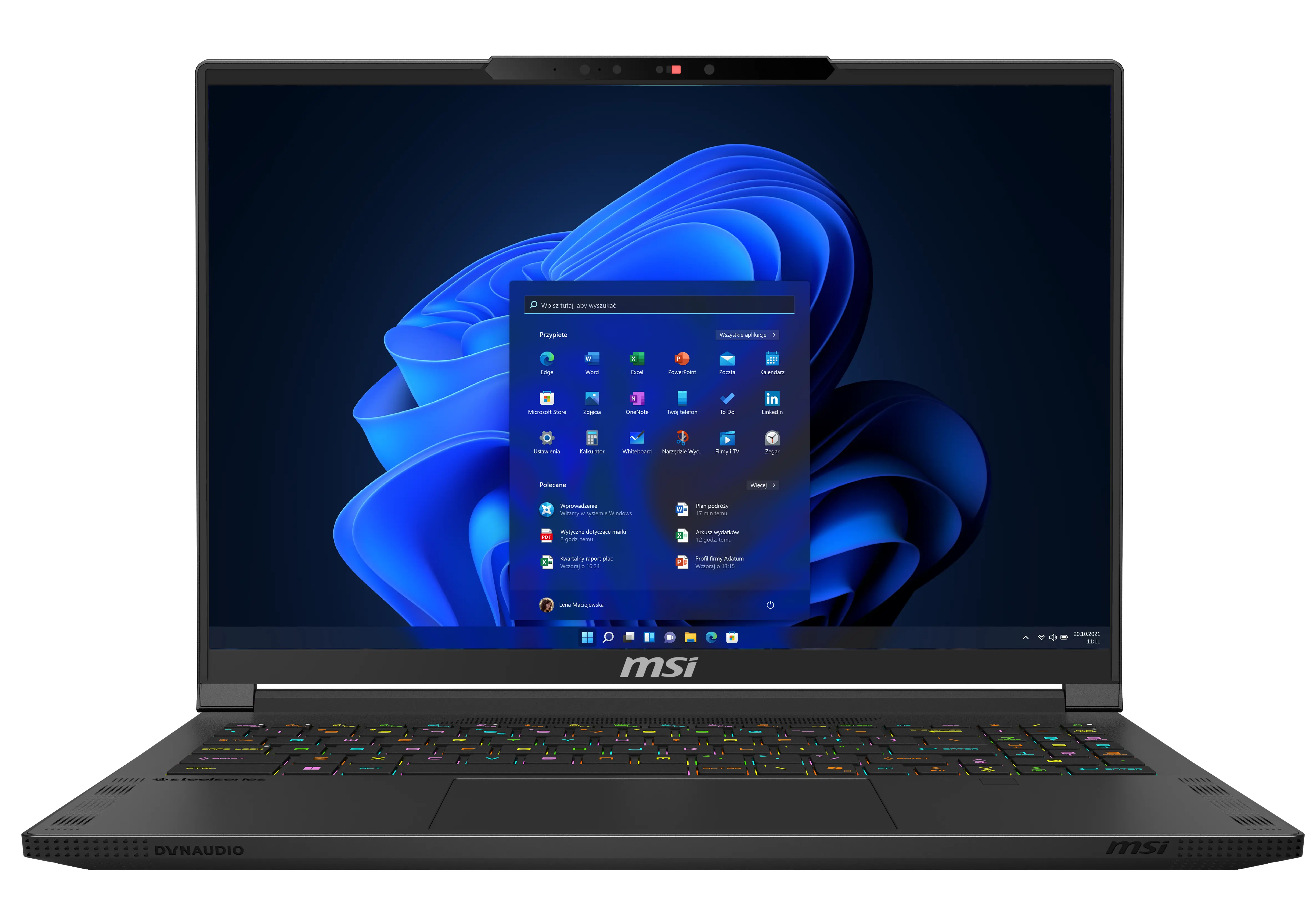 Laptop gamingowy MSI Stealth A16 AI+ A3XVGG-202PL Copilot+PC 16" 120Hz Ryzen AI 9 HX370 32GB RAM 2TB Dysk SSD RTX4070 DLSS3 Win11P Czarny