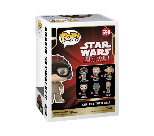 Funko Pop Star Wars The Phantom Menace 25th Anakin Skywalker