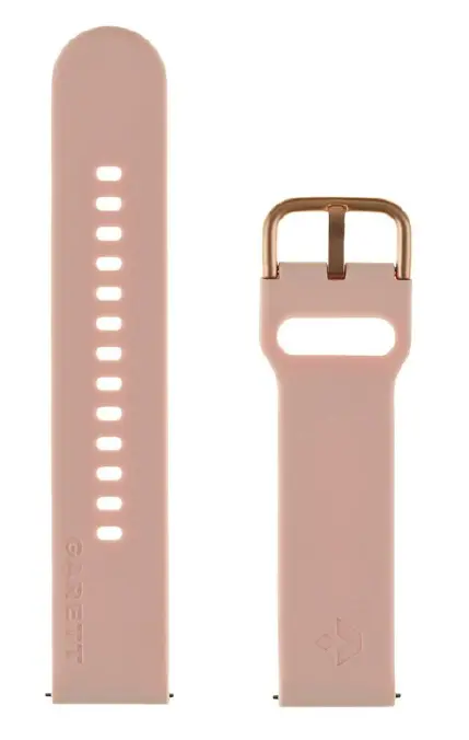 Pasek Garett silikonowy 22mm Różowy