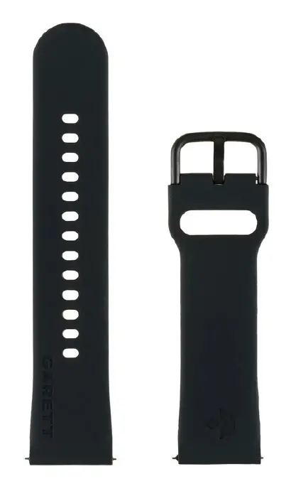 Pasek Garett silikonowy 22mm Czarny