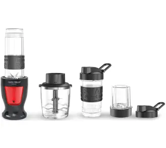 Blender kielichowy Kalorik BLS 1500 BR Rozdrabniacz Młynek 2 butelki