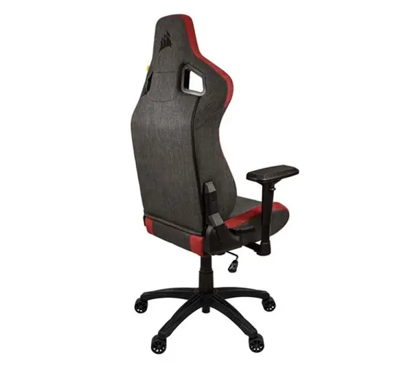 Corsair T3 Rush Gamingowy do 120kg Tkanina Szaro-czerwony - Kup na Raty - RRSO 0%
