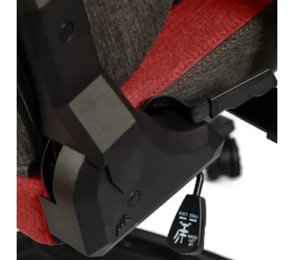 Corsair T3 Rush Gamingowy do 120kg Tkanina Szaro-czerwony - Kup na Raty - RRSO 0%