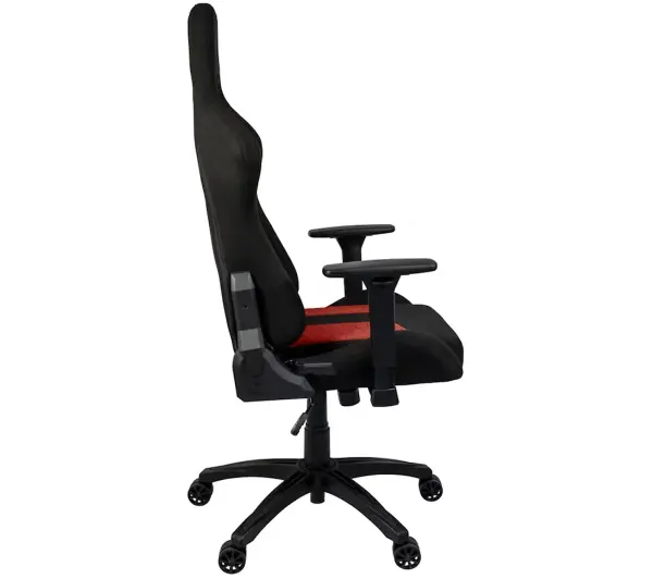 Corsair TC100 RELAXED Fabric Gamingowy do 120kg Tkanina Szaro-czerwony - Kup na Raty - RRSO 0%