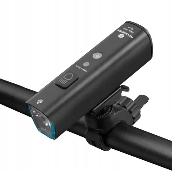 Lampka rowerowa przednia RockBros V9M-1000 Czarny