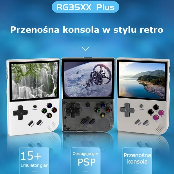 Anbernic RG35XX Plus Szary - Dobra cena, Opinie w Sklepie