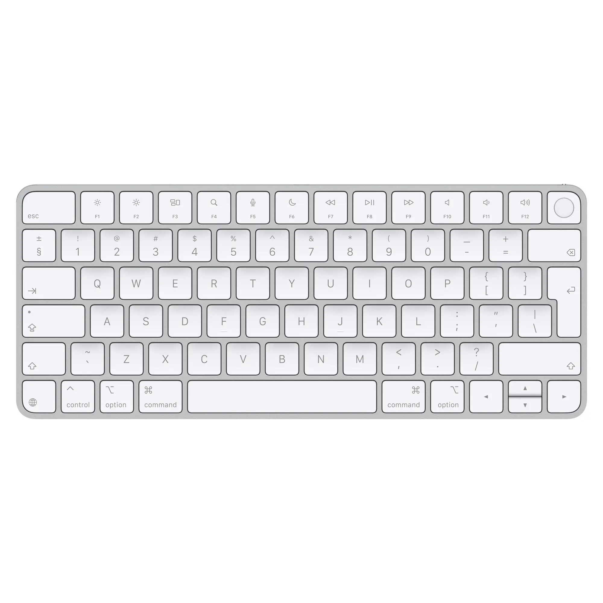 Klawiatura membranowa Apple Magic Keyboard z Touch ID US INT Biały