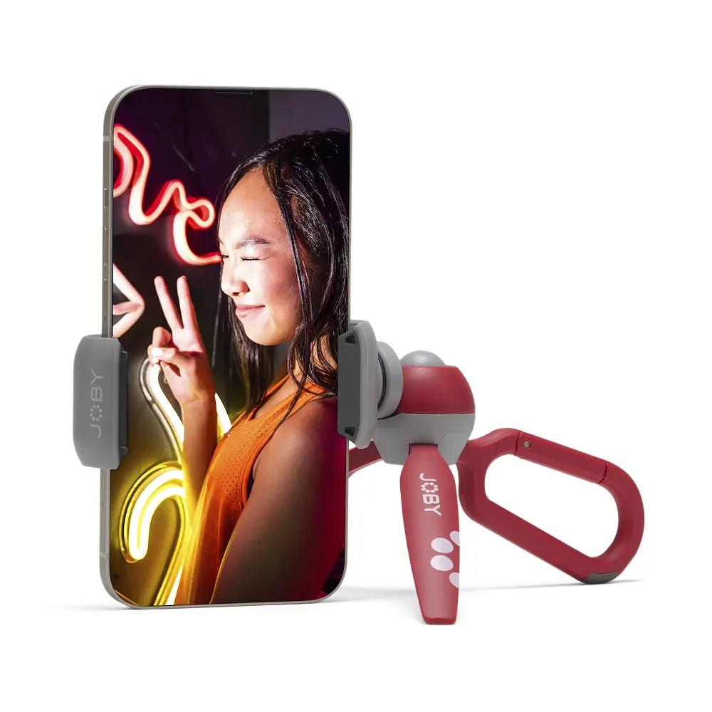фото Настільний штатив Joby HandyPod Clip Red