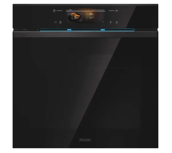 Haier ID Seria 6 H6 ID68M5YTB Funkcje AI Termoobieg AirFry Termosonda Zdalne sterowanie Czarny - TRZECI -55%, ALBO 5-TY ZA 1ZŁ - Kup na Raty - RRSO 0%