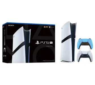 Konsola Sony PlayStation 5 Pro (PS5) 2TB + Dodatkowy Pad Gwiezdny błękit