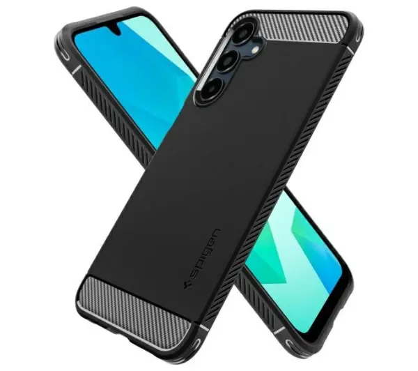 Spigen Rugged Armor do Samsung Galaxy A16 Czarny