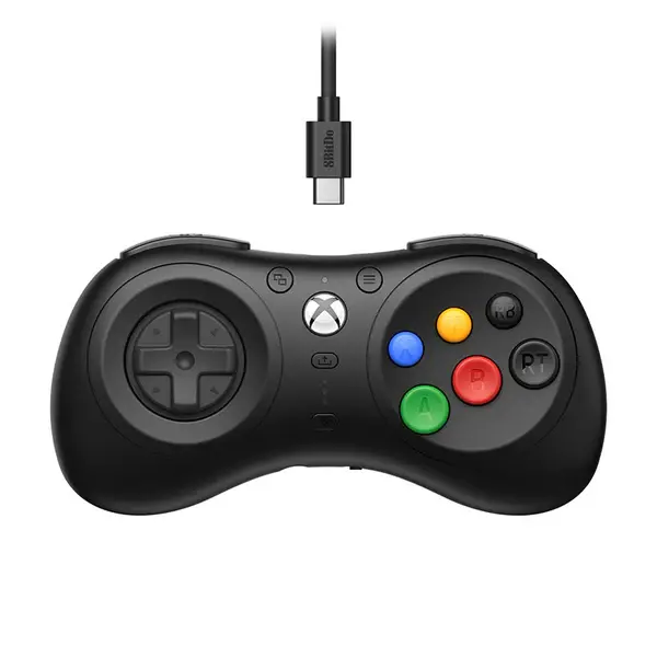 Pad 8BitDo M30 Wired do PC, Xbox Czarny