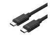 Kabel Unitek USB-C do USB-C 3m Czarny