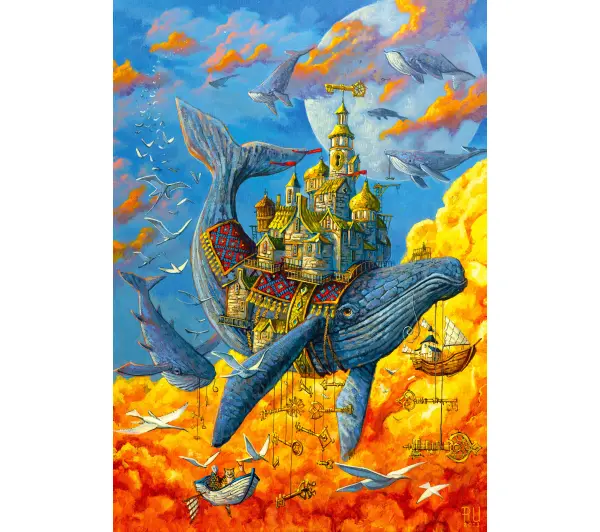 Good Loot Roch Urbaniak Klucznik / Keymaster Imagination Puzzle 1000 elementów