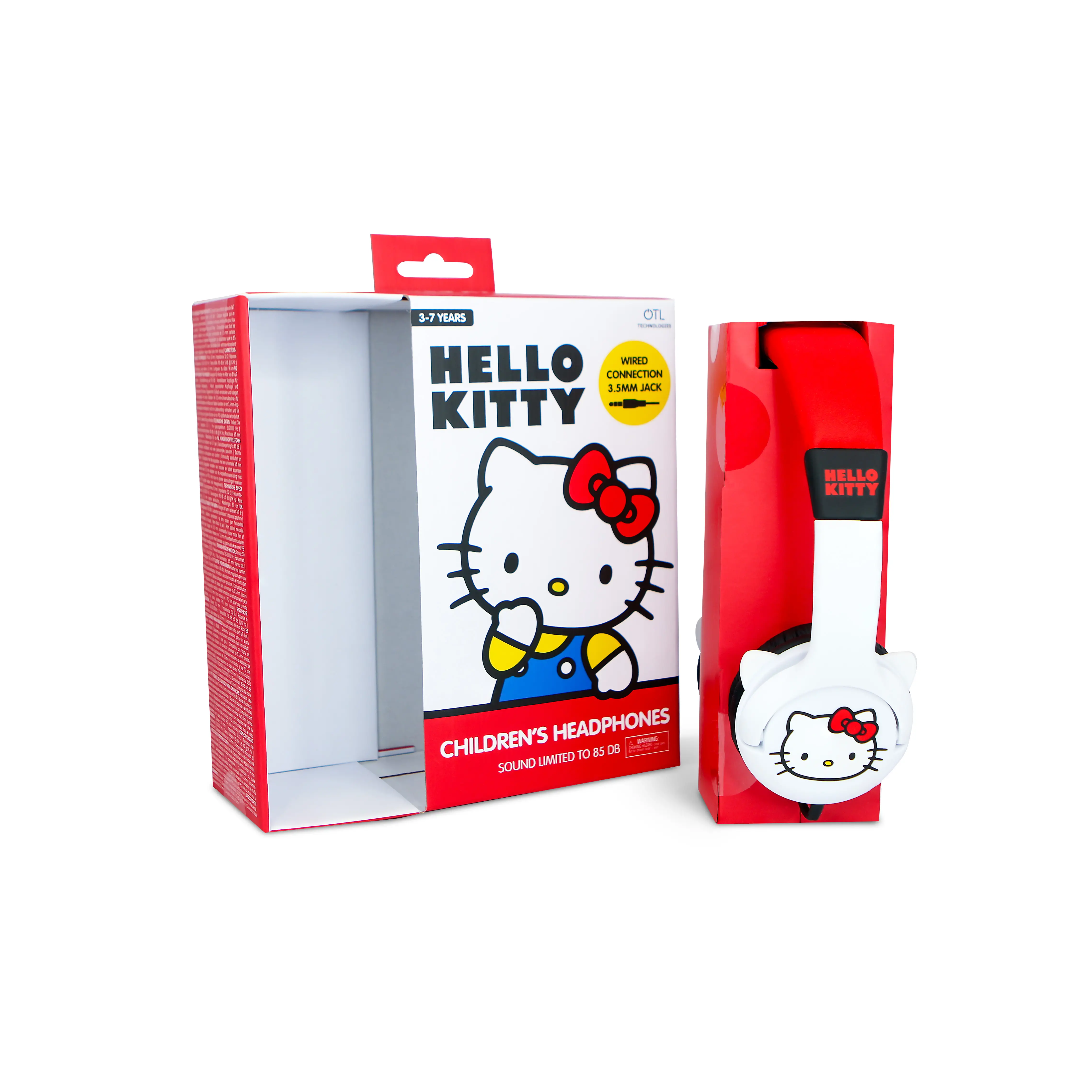 фото Навушники без мікрофону OTL Hello Kitty Ears Wired (HK1180)