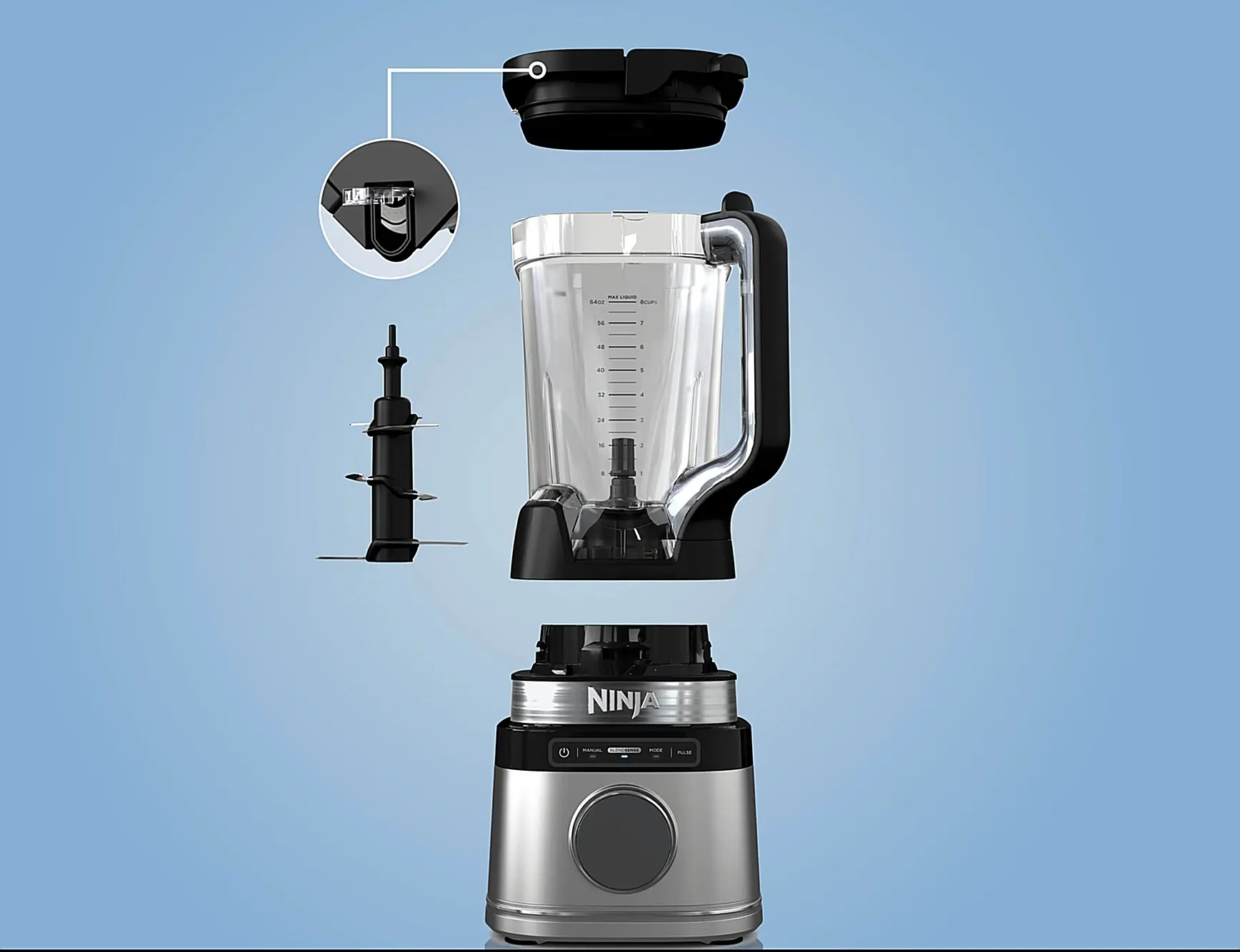 Blender kielichowy Ninja Detect Power Pro TB201EU 1,9l