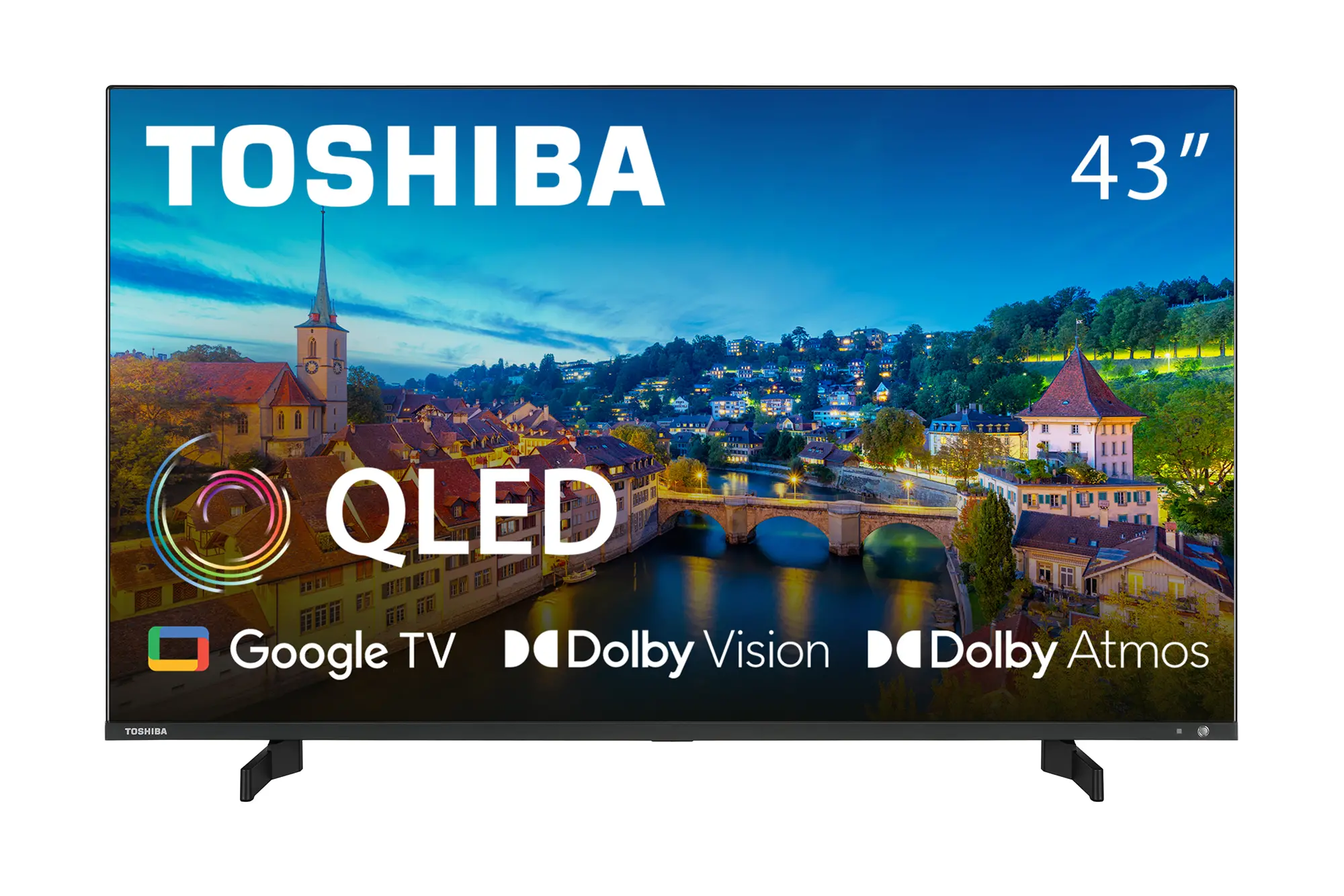 Telewizor Toshiba 43QG5E63DG  43"QLED 4K Google TV Dolby Vision Dolby Atmos DVB-T2