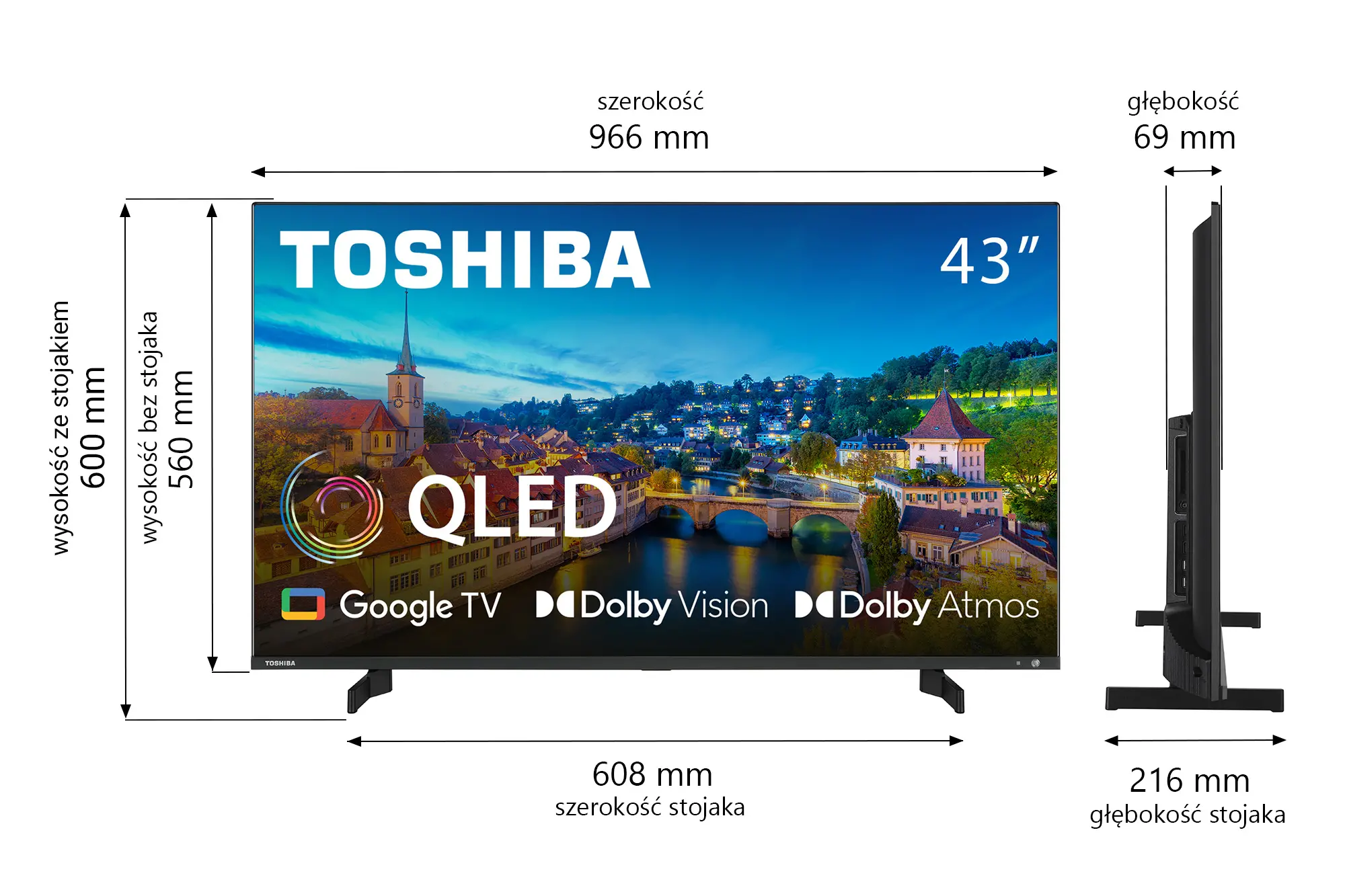 фото Телевізор Toshiba 43QG5E63DG