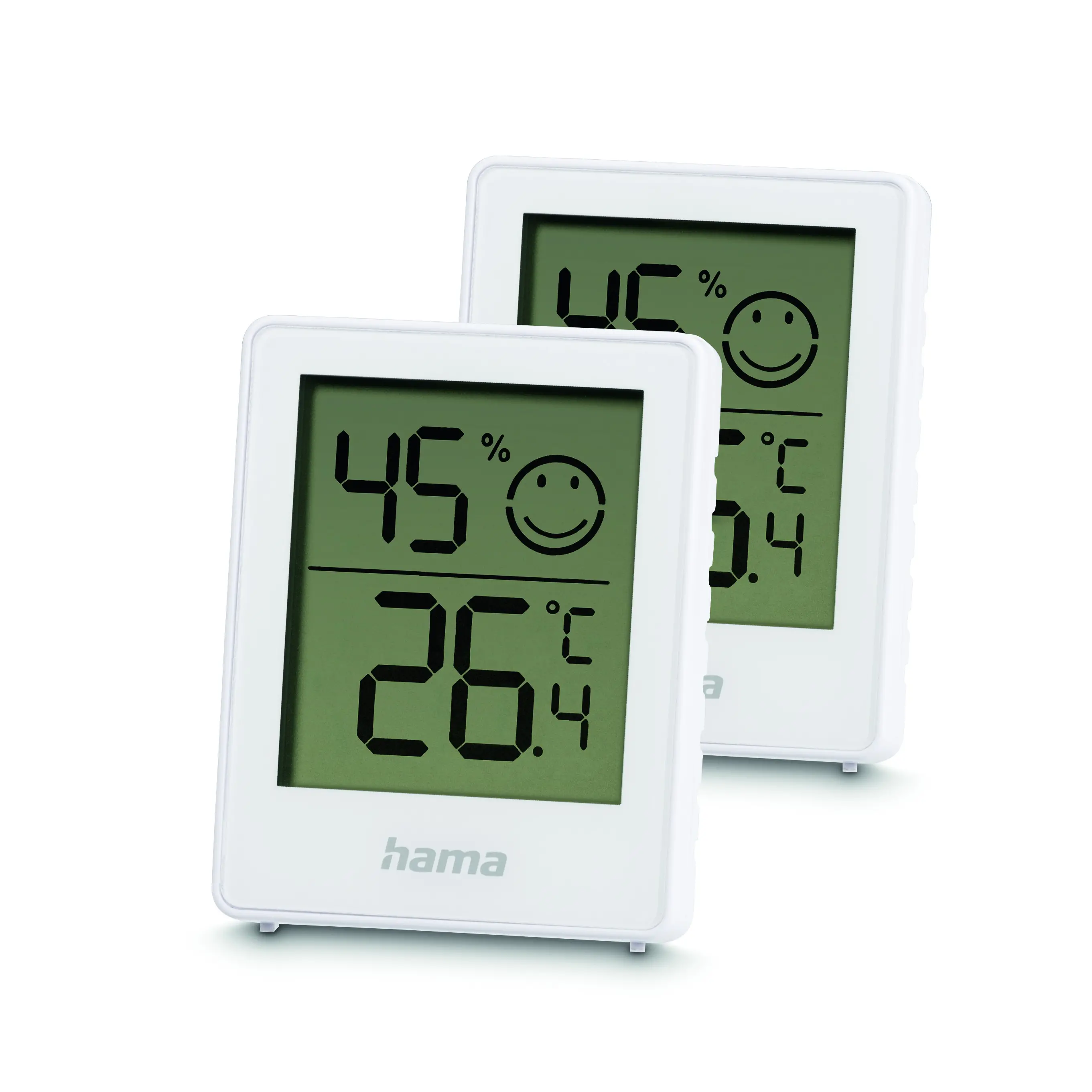 Termometr i higrometr Hama Baros Biały