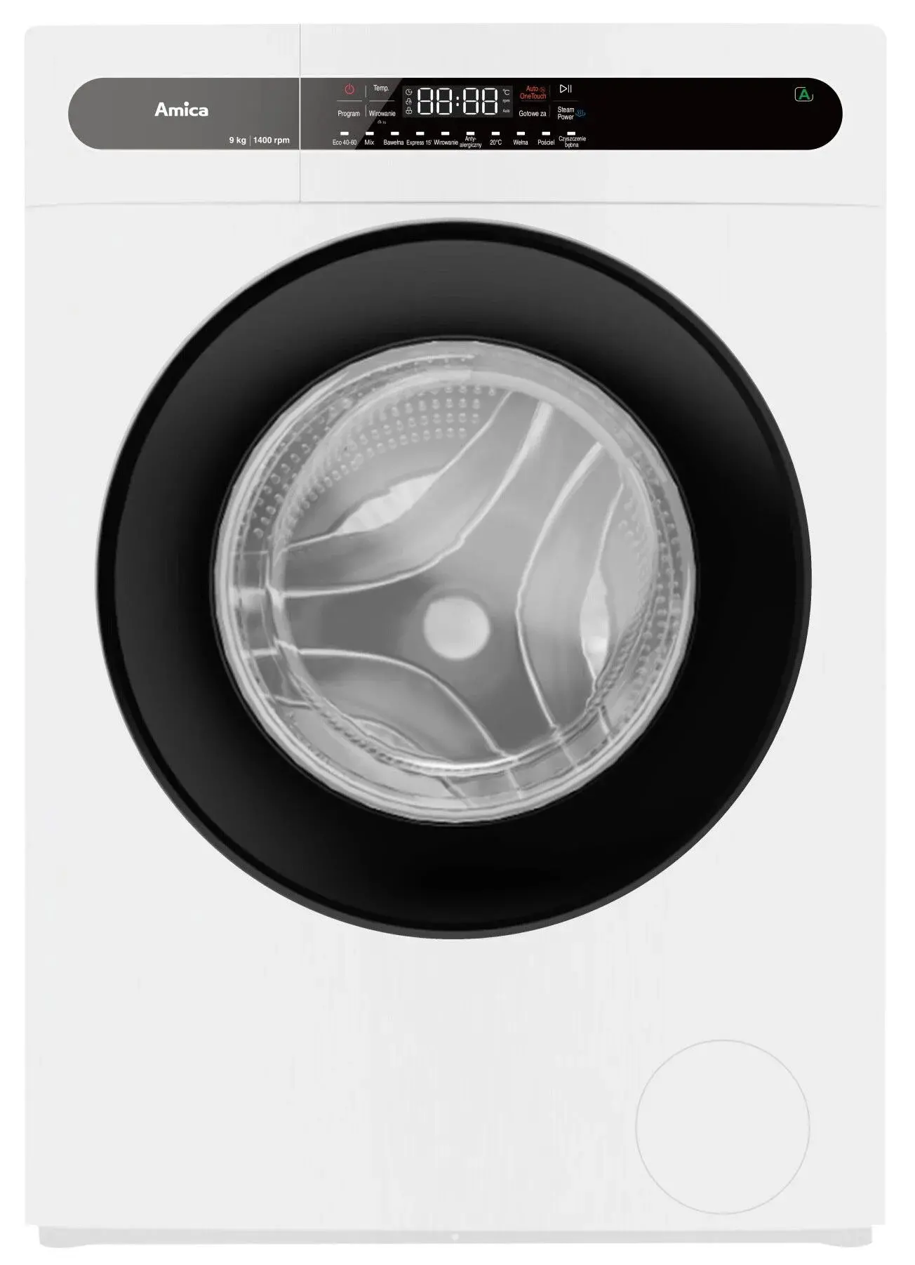 Pralka Amica WAC914ALiSO 9kg 1400obr/min