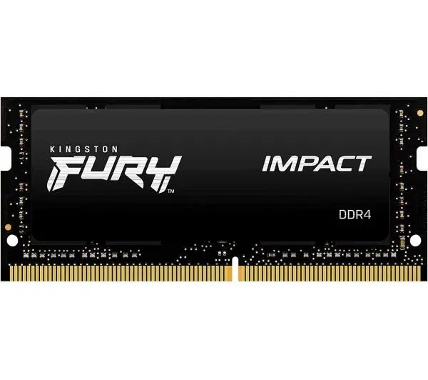 Kingston FURY Impact DDR4 64GB (2 x 32GB) 3200 CL20 SODIMM Czarny - Kup na Raty - RRSO 0%