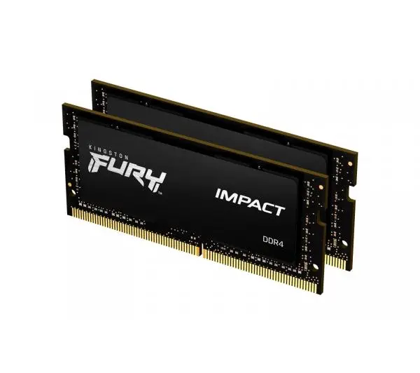 Kingston FURY Impact DDR4 64GB (2 x 32GB) 3200 CL20 SODIMM Czarny - Kup na Raty - RRSO 0%