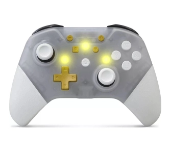 Pad Armor3 NuChamp Wireless Game Controller LED do Nintendo Switch Bezprzewodowy Przeźroczysty