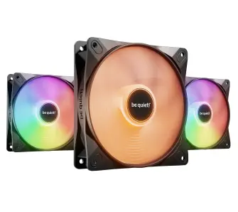 Zestaw wentylatorów be quiet! Light Wings LX 120mm PWM HS 3szt. Czarny