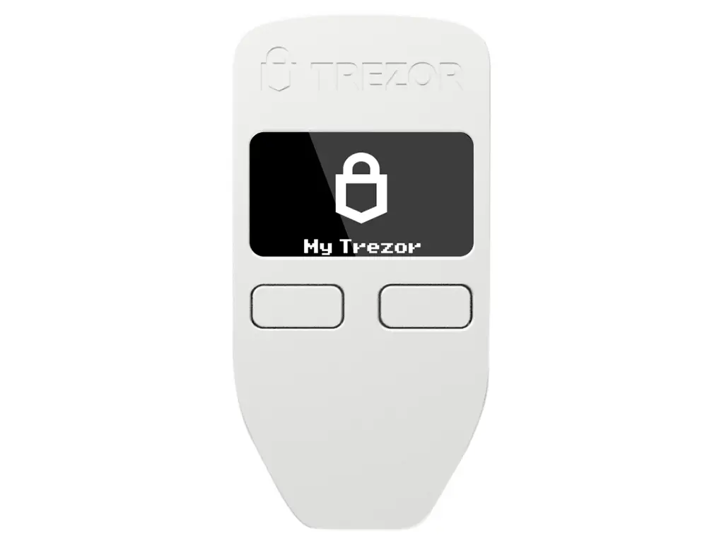 Portfel kryptowalut Trezor Model One Biały