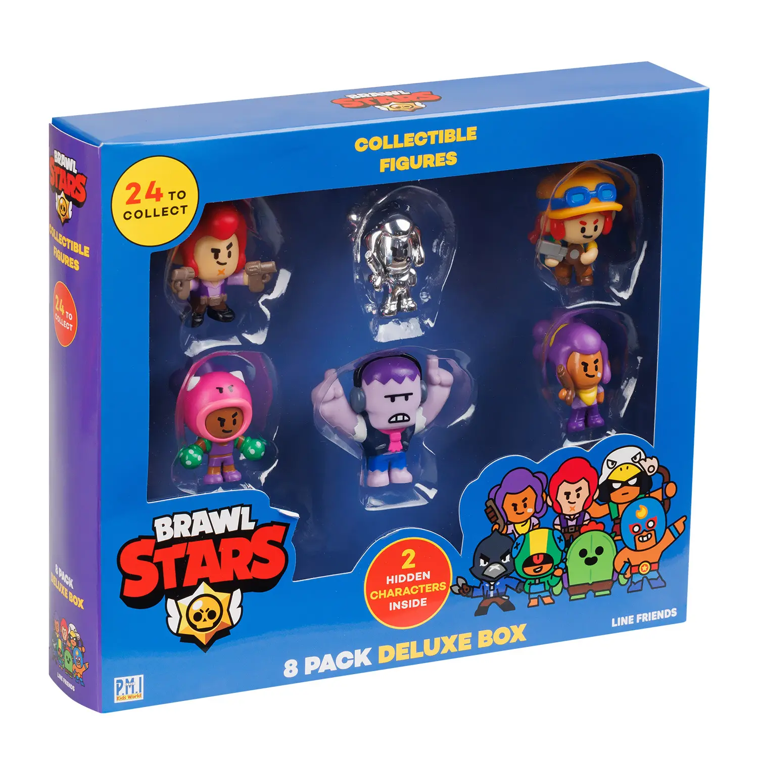 Figurka PMI Kids World Brawl Stars - 8 Pack Deluxe Box Ver.C BRW2070C