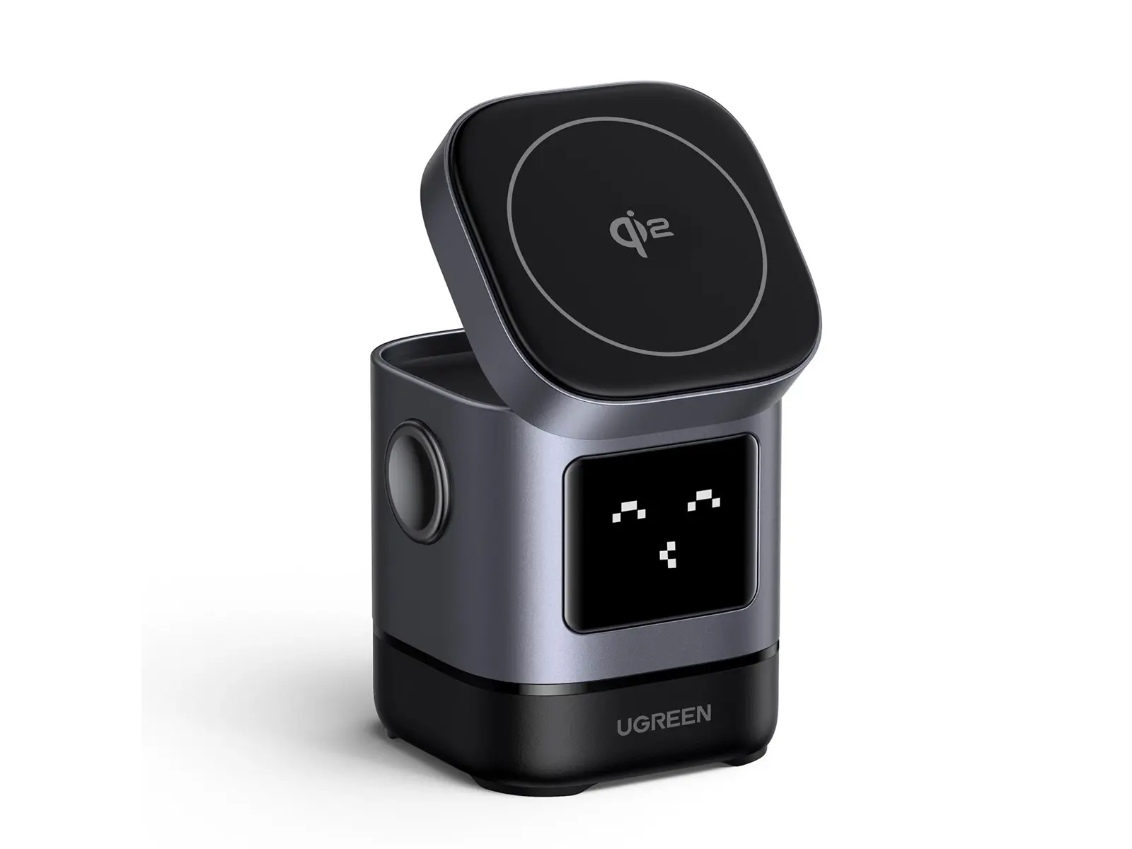 Ładowarka indukcyjna UGREEN 2w1 Uno W709 USB-C 25W + kabel USB-C do USB-C 1m