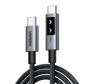 UGREEN USB-C do USB-C Uno L509 100W 0,5m Czarny