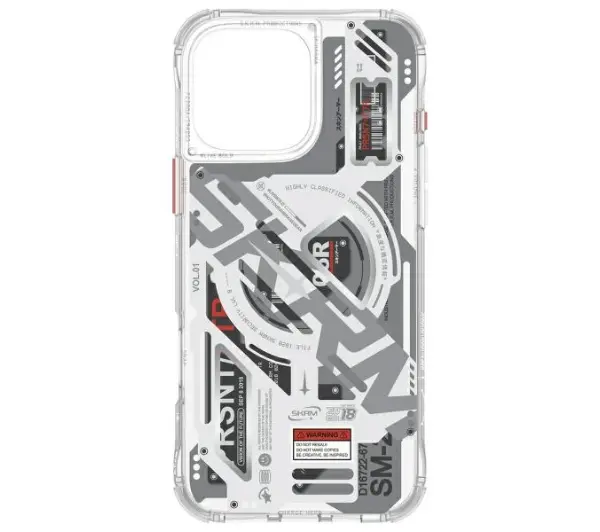 Skinarma Ekho Magnetic Charging iPhone 16 Pro Max Przezroczysty