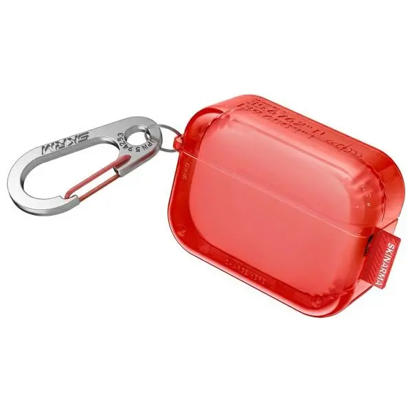 Etui na słuchawki Skinarma Saido do AirPods Pro 2 Czerwony
