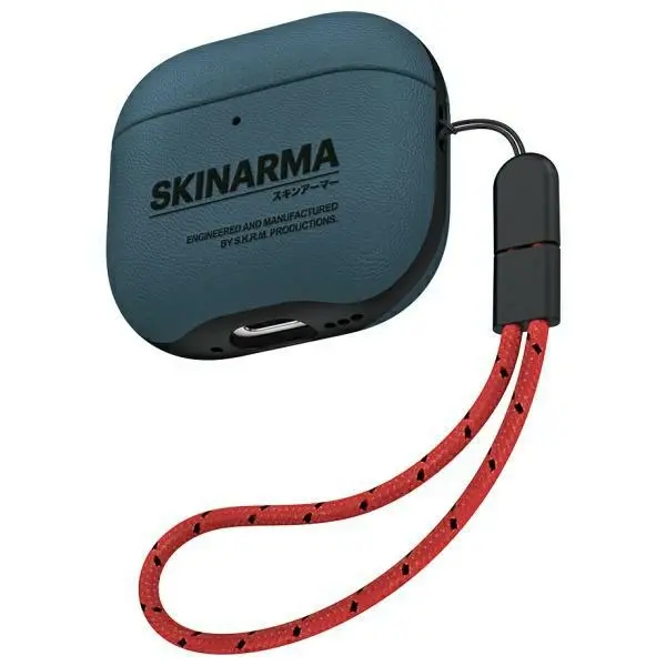 Etui na słuchawki Skinarma Spunk do AirPods 4 Niebieski