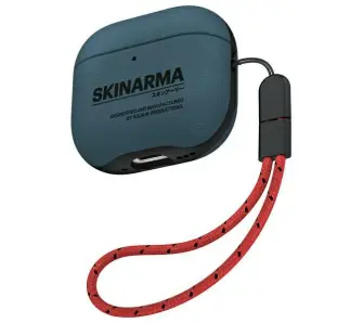 Etui na słuchawki Skinarma Spunk do AirPods 4 Niebieski