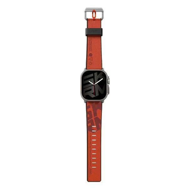 Pasek Skinarma Spunk Apple Watch Ultra 49mm Pomarańczowy