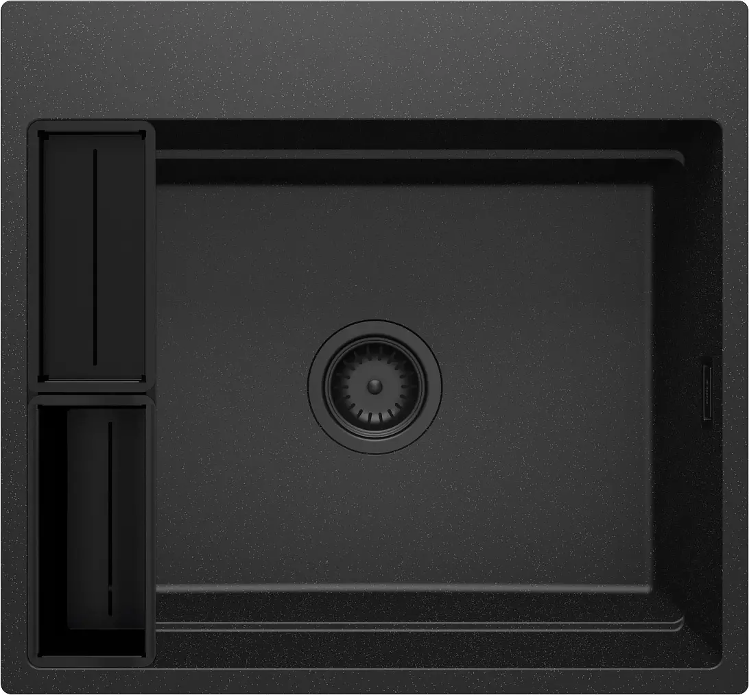 Zlewozmywak Deante Magnetic ZRM_G10A Granitowy Grafit metalik