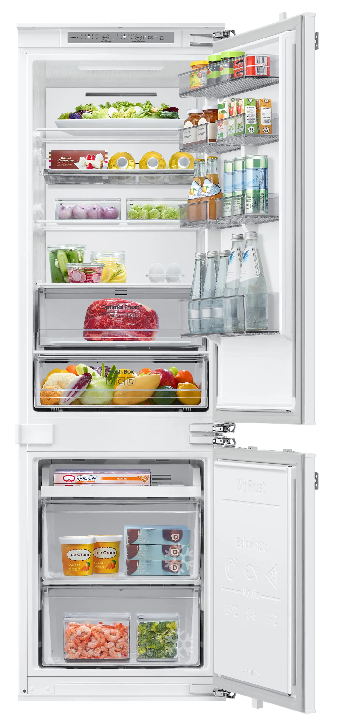 Lodówka Samsung BRB70F26CEF0EO Pełny No Frost 177,5cm Komora świeżości Zdalne sterowanie