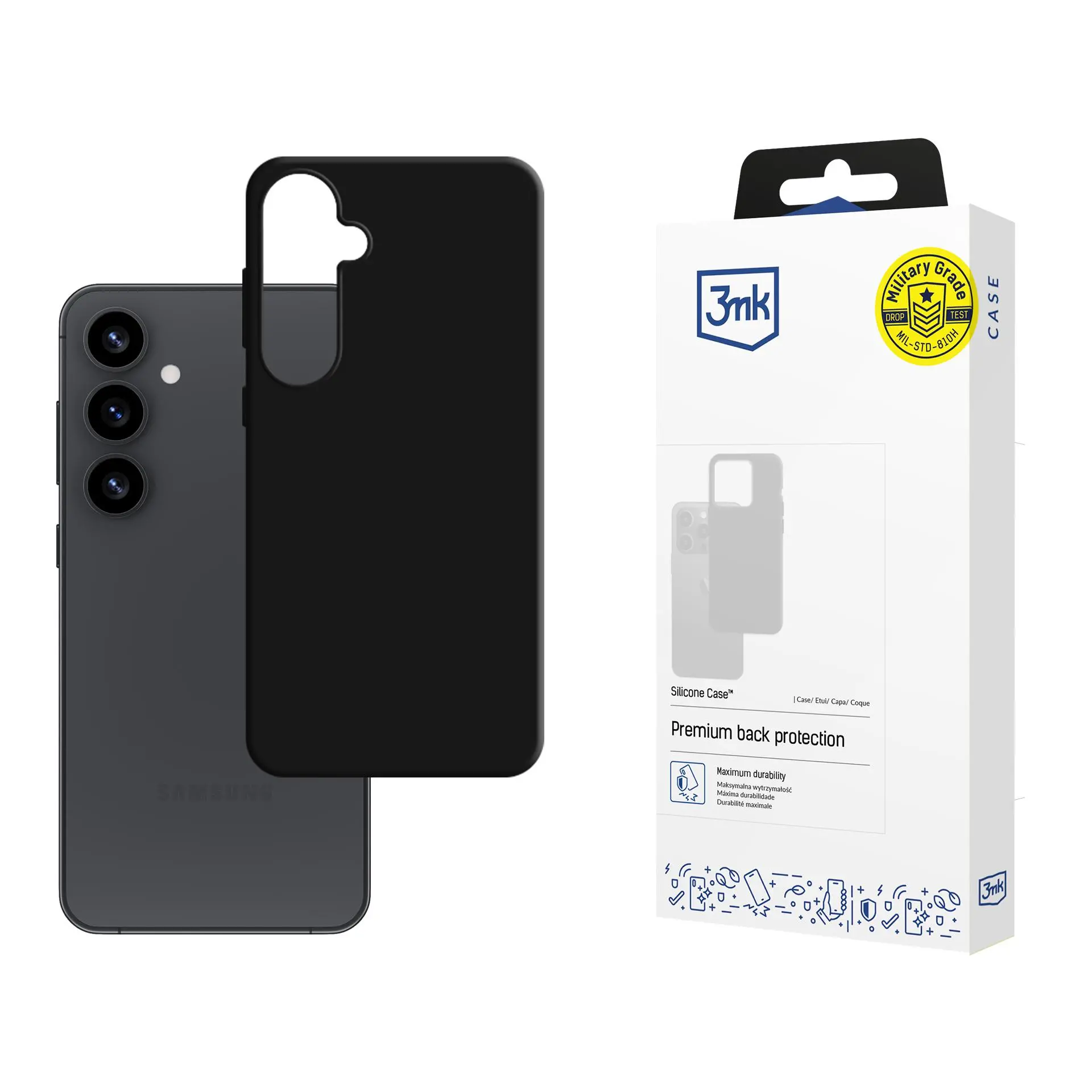 Etui 3mk Silicone Case do Samsung Galaxy S25+